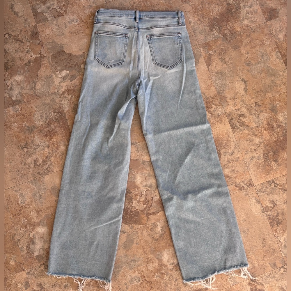 Altar'd State Light Blue Wide Leg Jeans - Picture 3 of 3